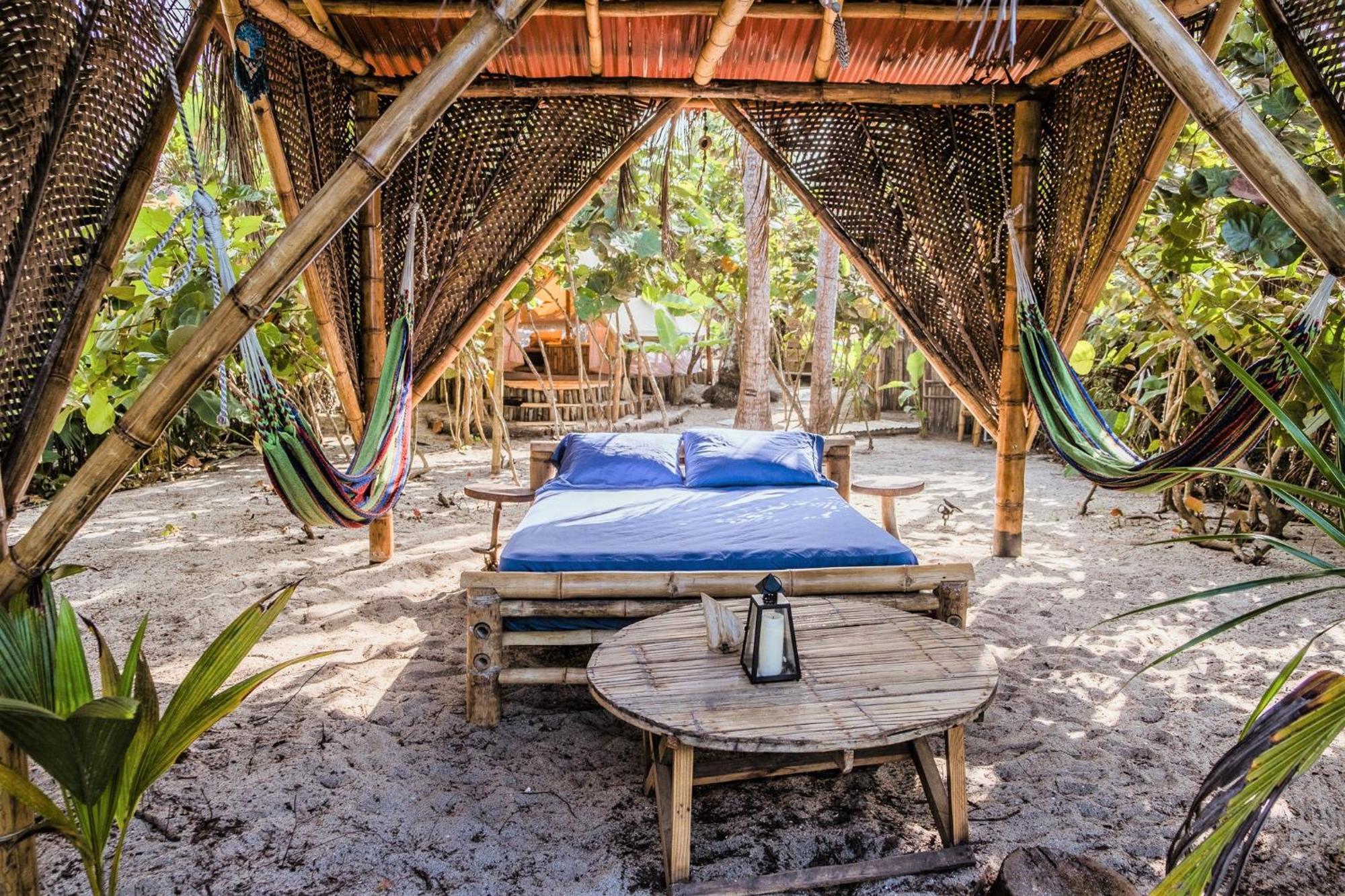Lote 10 Glamping Hotel Guachaca ภายนอก รูปภาพ